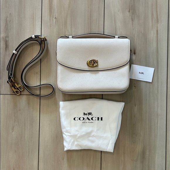 Coach Handbags - Coach Cassie original chalk EUC
